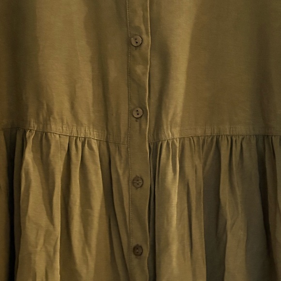 APRICOT Khaki Mini Dress - Picture 4 of 6